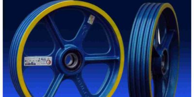 گام شیار فلکه آسانسور موتور